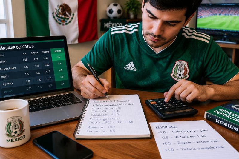 ¿Qué es el hándicap? Guía clara para apuestas en México