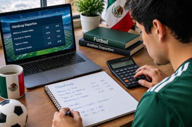 ¿Qué es el hándicap? Guía clara para apuestas en México